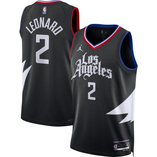 Kawhi Leonard LA Clippers Jordan Brand 2022/23 Statement Edition Swingman Jersey - Black Kawhi Leonard LA Clippers Jordan Brand 2022/23 Statement Edition Swingman Jersey - Black
