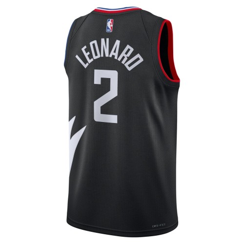 Kawhi Leonard LA Clippers Jordan Brand 2022/23 Statement Edition Swingman Jersey - Black Kawhi Leonard LA Clippers Jordan Brand 2022/23 Statement Edition Swingman Jersey - Black