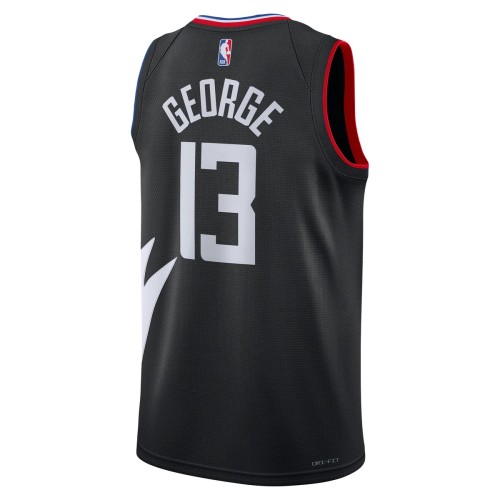 Paul George LA Clippers Jordan Brand 2022/23 Statement Edition Swingman Jersey - Black Paul George LA Clippers Jordan Brand 2022/23 Statement Edition Swingman Jersey - Black