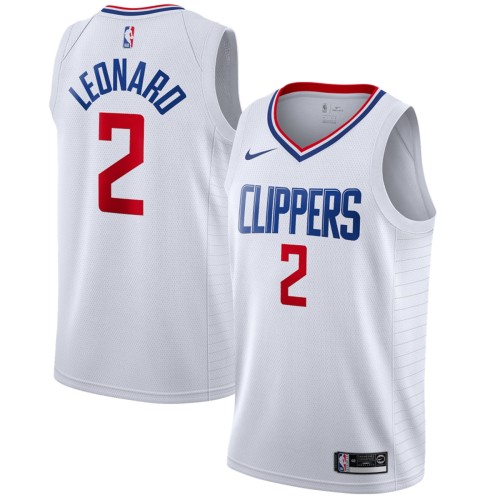 Kawhi Leonard LA Clippers Nike 2019/2020 Swingman Jersey - Association Edition - White Kawhi Leonard LA Clippers Nike 2019/2020 Swingman Jersey - Association Edition - White