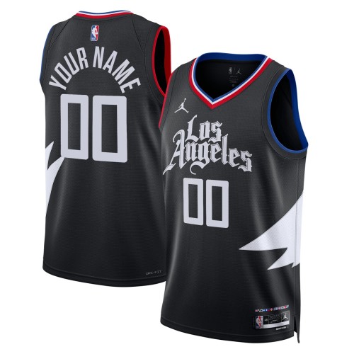 LA Clippers Jordan Brand Unisex 2022/23 Swingman Custom Jersey - Statement Edition - Black LA Clippers Jordan Brand Unisex 2022/23 Swingman Custom Jersey - Statement Edition - Black