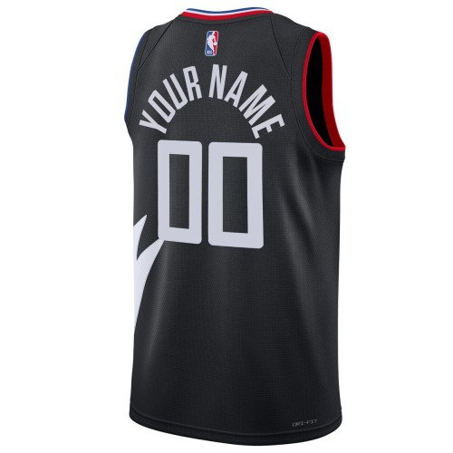 LA Clippers Jordan Brand Unisex 2022/23 Swingman Custom Jersey - Statement Edition - Black LA Clippers Jordan Brand Unisex 2022/23 Swingman Custom Jersey - Statement Edition - Black