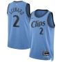Kawhi Leonard LA Clippers Nike Unisex 2024/25 Swingman Player Jersey - City Edition - Light Blue