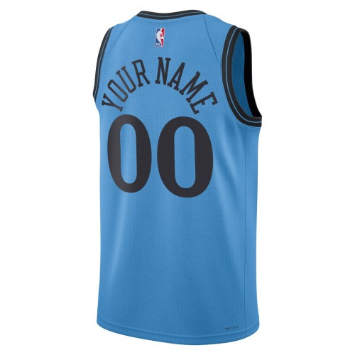 LA Clippers Nike Unisex 2024/25 Custom Swingman Jersey - City Edition - Light Blue LA Clippers Nike Unisex 2024/25 Custom Swingman Jersey - City Edition - Light Blue