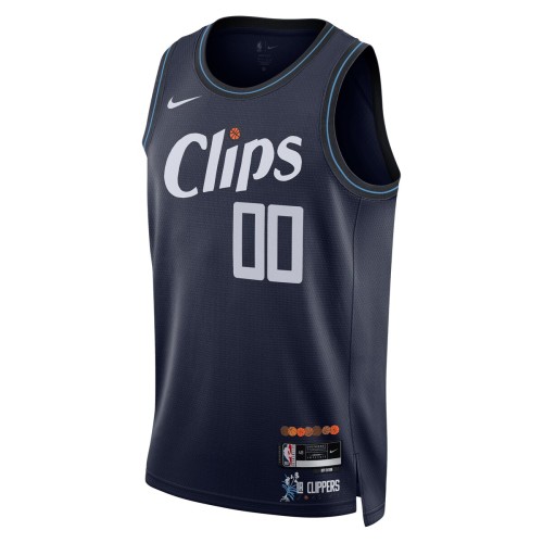 LA Clippers Nike Unisex 2023/24 Custom Swingman Jersey - Navy - City Edition LA Clippers Nike Unisex 2023/24 Custom Swingman Jersey - Navy - City Edition