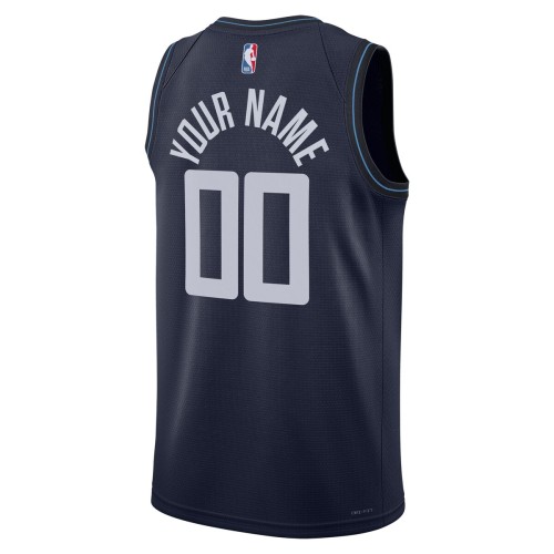 LA Clippers Nike Unisex 2023/24 Custom Swingman Jersey - Navy - City Edition LA Clippers Nike Unisex 2023/24 Custom Swingman Jersey - Navy - City Edition