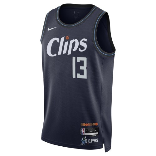 Paul George LA Clippers Nike Unisex 2023/24 Swingman Jersey - Navy - City Edition Paul George LA Clippers Nike Unisex 2023/24 Swingman Jersey - Navy - City Edition