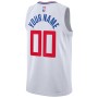 LA Clippers Nike Unisex 2022/23 Swingman Custom Jersey White - Association Edition LA Clippers Nike Unisex 2022/23 Swingman Custom Jersey White - Association Edition