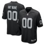 Las Vegas Raiders Nike Custom Game Jersey - Black Las Vegas Raiders Nike Custom Game Jersey - Black