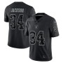 Bo Jackson Las Vegas Raiders Nike Retired Player RFLCTV Limited Jersey - Black Bo Jackson Las Vegas Raiders Nike Retired Player RFLCTV Limited Jersey - Black