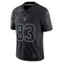 Darren Waller Las Vegas Raiders Nike RFLCTV Limited Jersey - Black Darren Waller Las Vegas Raiders Nike RFLCTV Limited Jersey - Black