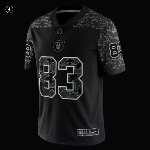 Darren Waller Las Vegas Raiders Nike RFLCTV Limited Jersey - Black Darren Waller Las Vegas Raiders Nike RFLCTV Limited Jersey - Black