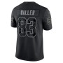 Darren Waller Las Vegas Raiders Nike RFLCTV Limited Jersey - Black Darren Waller Las Vegas Raiders Nike RFLCTV Limited Jersey - Black