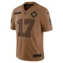 Davante Adams Las Vegas Raiders Nike 2023 Salute To Service Limited Jersey - Brown Davante Adams Las Vegas Raiders Nike 2023 Salute To Service Limited Jersey - Brown