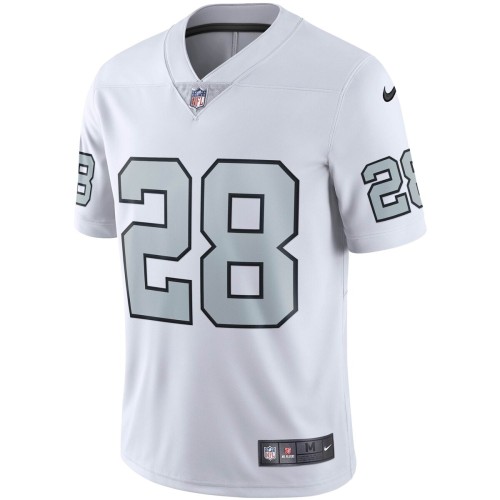 Josh Jacobs Las Vegas Raiders Nike Vapor Untouchable Color Rush Limited Player Jersey - White Josh Jacobs Las Vegas Raiders Nike Vapor Untouchable Color Rush Limited Player Jersey - White