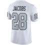 Josh Jacobs Las Vegas Raiders Nike Vapor Untouchable Color Rush Limited Player Jersey - White Josh Jacobs Las Vegas Raiders Nike Vapor Untouchable Color Rush Limited Player Jersey - White