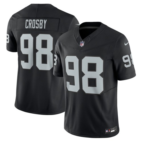 Maxx Crosby Las Vegas Raiders Nike Vapor F.U.S.E. Limited Jersey - Black Maxx Crosby Las Vegas Raiders Nike Vapor F.U.S.E. Limited Jersey - Black