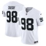 Maxx Crosby Las Vegas Raiders Nike Vapor F.U.S.E. Limited Jersey - White Maxx Crosby Las Vegas Raiders Nike Vapor F.U.S.E. Limited Jersey - White