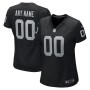 Las Vegas Raiders Nike Women's Custom Game Jersey - Black Las Vegas Raiders Nike Women's Custom Game Jersey - Black