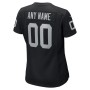 Las Vegas Raiders Nike Women's Custom Game Jersey - Black Las Vegas Raiders Nike Women's Custom Game Jersey - Black
