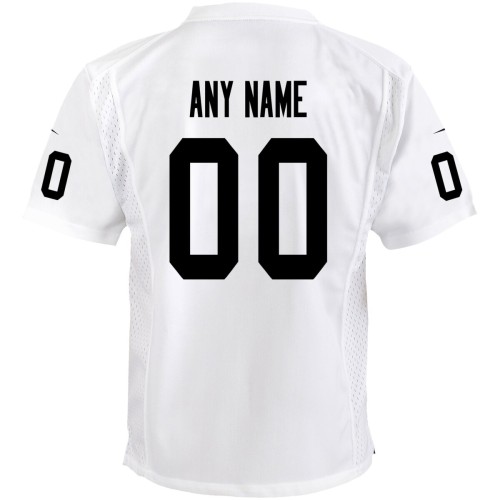 Las Vegas Raiders Nike Youth Team Custom Game Jersey - White Las Vegas Raiders Nike Youth Team Custom Game Jersey - White