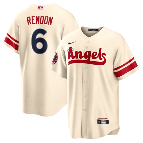 Anthony Rendon Los Angeles Angels Nike 2022 City Connect Replica Player Jersey - Cream Anthony Rendon Los Angeles Angels Nike 2022 City Connect Replica Player Jersey - Cream