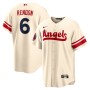 Anthony Rendon Los Angeles Angels Nike 2022 City Connect Replica Player Jersey - Cream Anthony Rendon Los Angeles Angels Nike 2022 City Connect Replica Player Jersey - Cream