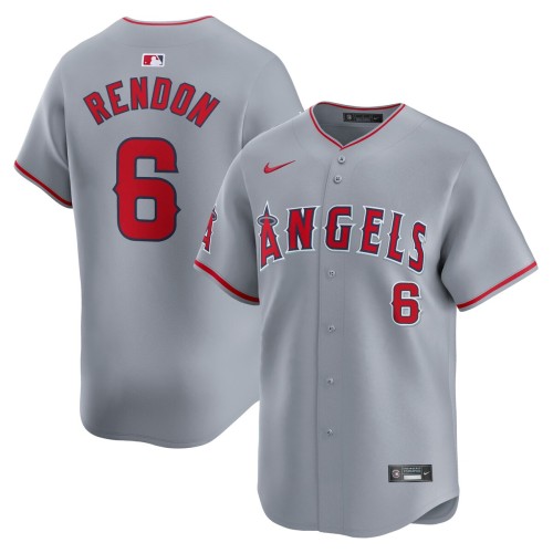 Anthony Rendon Los Angeles Angels Nike Away Limited Player Jersey - Gray Anthony Rendon Los Angeles Angels Nike Away Limited Player Jersey - Gray
