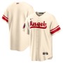 Los Angeles Angels Nike 2022 City Connect Replica Team Jersey - Cream Los Angeles Angels Nike 2022 City Connect Replica Team Jersey - Cream