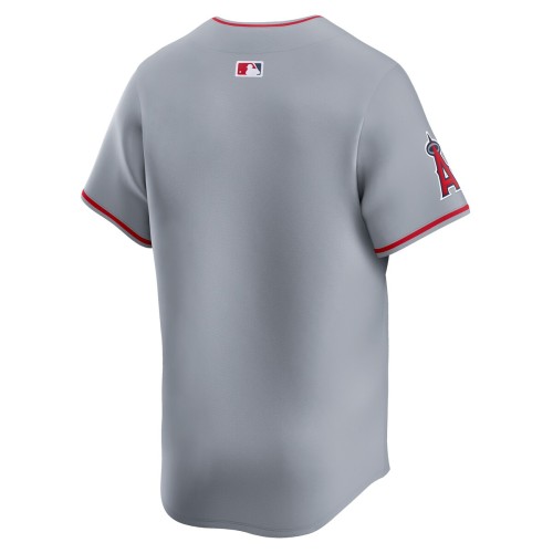 Los Angeles Angels Nike Away Limited Jersey - Gray Los Angeles Angels Nike Away Limited Jersey - Gray