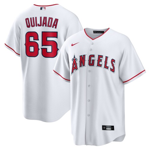 José Quijada Los Angeles Angels Nike Home Replica Player Jersey - White José Quijada Los Angeles Angels Nike Home Replica Player Jersey - White