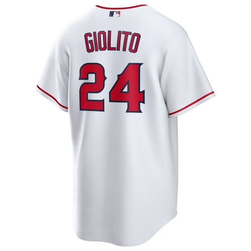Lucas Giolito Los Angeles Angels Nike Home Replica Player Jersey - White Lucas Giolito Los Angeles Angels Nike Home Replica Player Jersey - White