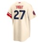 Mike Trout Los Angeles Angels Nike 2022 City Connect Replica Player Jersey - Cream Mike Trout Los Angeles Angels Nike 2022 City Connect Replica Player Jersey - Cream