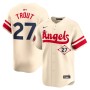 Mike Trout Los Angeles Angels Nike City Connect Limited Player Jersey - Cream Mike Trout Los Angeles Angels Nike City Connect Limited Player Jersey - Cream