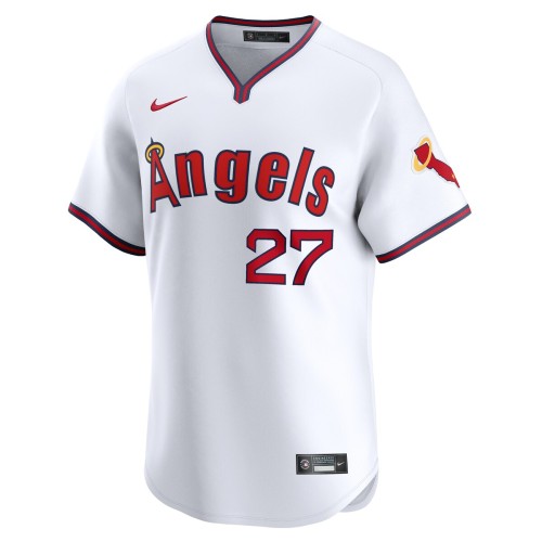 Mike Trout Los Angeles Angels Nike Alternate Limited Player Jersey – White Mike Trout Los Angeles Angels Nike Alternate Limited Player Jersey – White