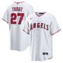 Mike Trout Los Angeles Angels Nike Home Replica Player Name Jersey - White Mike Trout Los Angeles Angels Nike Home Replica Player Name Jersey - White