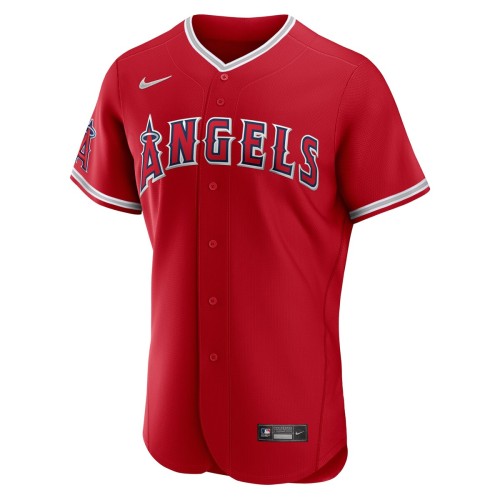 Los Angeles Angels Nike Alternate Authentic Team Jersey - Red Los Angeles Angels Nike Alternate Authentic Team Jersey - Red
