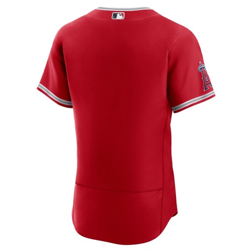 Los Angeles Angels Nike Alternate Authentic Team Jersey - Red Los Angeles Angels Nike Alternate Authentic Team Jersey - Red