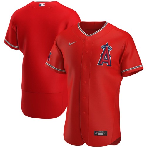 Los Angeles Angels Nike Alternate Authentic Team Logo Jersey - Red Los Angeles Angels Nike Alternate Authentic Team Logo Jersey - Red