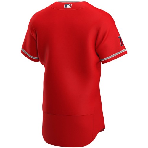 Los Angeles Angels Nike Alternate Authentic Team Logo Jersey - Red Los Angeles Angels Nike Alternate Authentic Team Logo Jersey - Red