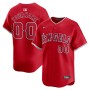 Los Angeles Angels Nike Alternate Limited Custom Jersey – Red Los Angeles Angels Nike Alternate Limited Custom Jersey – Red