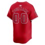 Los Angeles Angels Nike Alternate Limited Custom Jersey – Red Los Angeles Angels Nike Alternate Limited Custom Jersey – Red