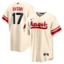 Shohei Ohtani Los Angeles Angels Nike 2022 City Connect Replica Player Jersey - Cream Shohei Ohtani Los Angeles Angels Nike 2022 City Connect Replica Player Jersey - Cream