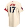 Shohei Ohtani Los Angeles Angels Nike 2022 City Connect Replica Player Jersey - Cream Shohei Ohtani Los Angeles Angels Nike 2022 City Connect Replica Player Jersey - Cream