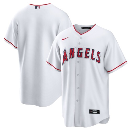 Los Angeles Angels Nike Home Blank Replica Jersey - White Los Angeles Angels Nike Home Blank Replica Jersey - White