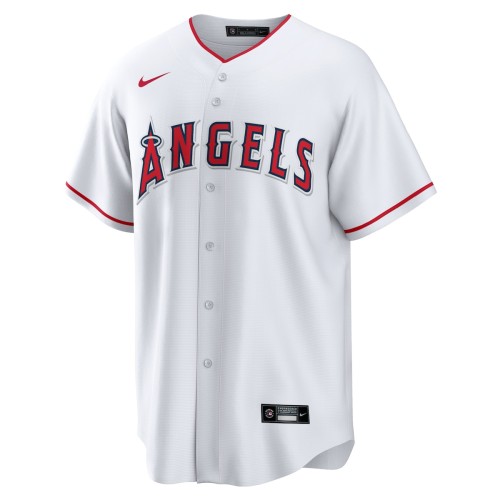 Los Angeles Angels Nike Home Blank Replica Jersey - White Los Angeles Angels Nike Home Blank Replica Jersey - White