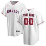 Los Angeles Angels Nike Home Replica Custom Jersey - White Los Angeles Angels Nike Home Replica Custom Jersey - White