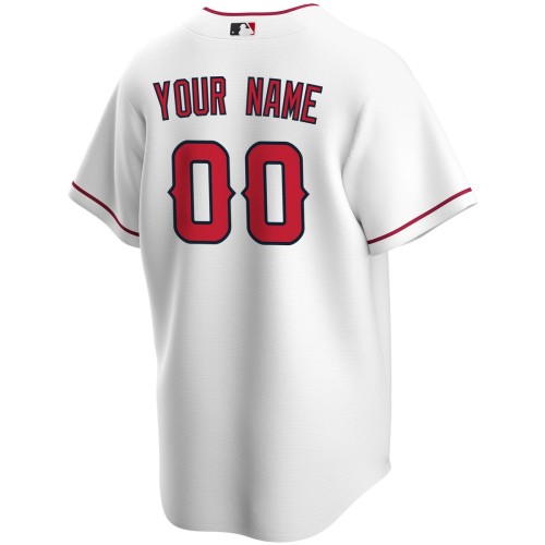 Los Angeles Angels Nike Home Replica Custom Jersey - White Los Angeles Angels Nike Home Replica Custom Jersey - White