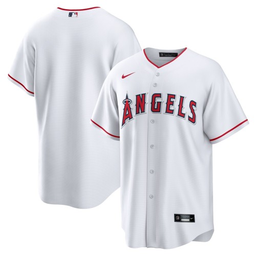 Los Angeles Angels Nike Home Replica Team Jersey - White Los Angeles Angels Nike Home Replica Team Jersey - White