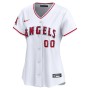 Los Angeles Angels Nike Women's Home Limited Custom Jersey - White Los Angeles Angels Nike Women's Home Limited Custom Jersey - White
